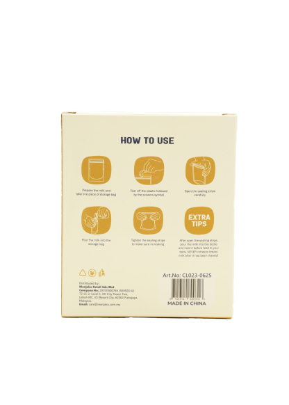 MOMMYMORA MILK STORAGE BAG 200ML 30P