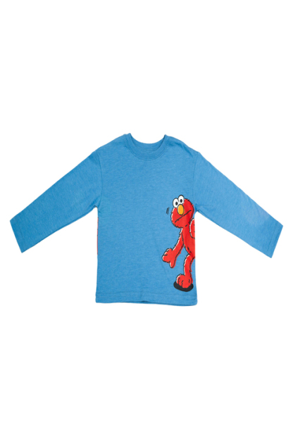 SESAME B L/S TOP (STT0825-20013) - BLUE