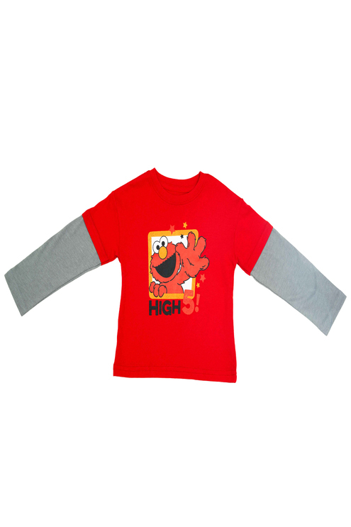 SESAME B L/S TOP (STT0825-20014) - RED