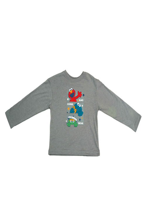 SESAME B L/S TOP (STT0825-20011) - Grey