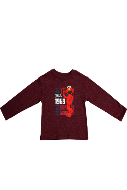 SESAME B L/S TOP (STT0825-20012) - Marron