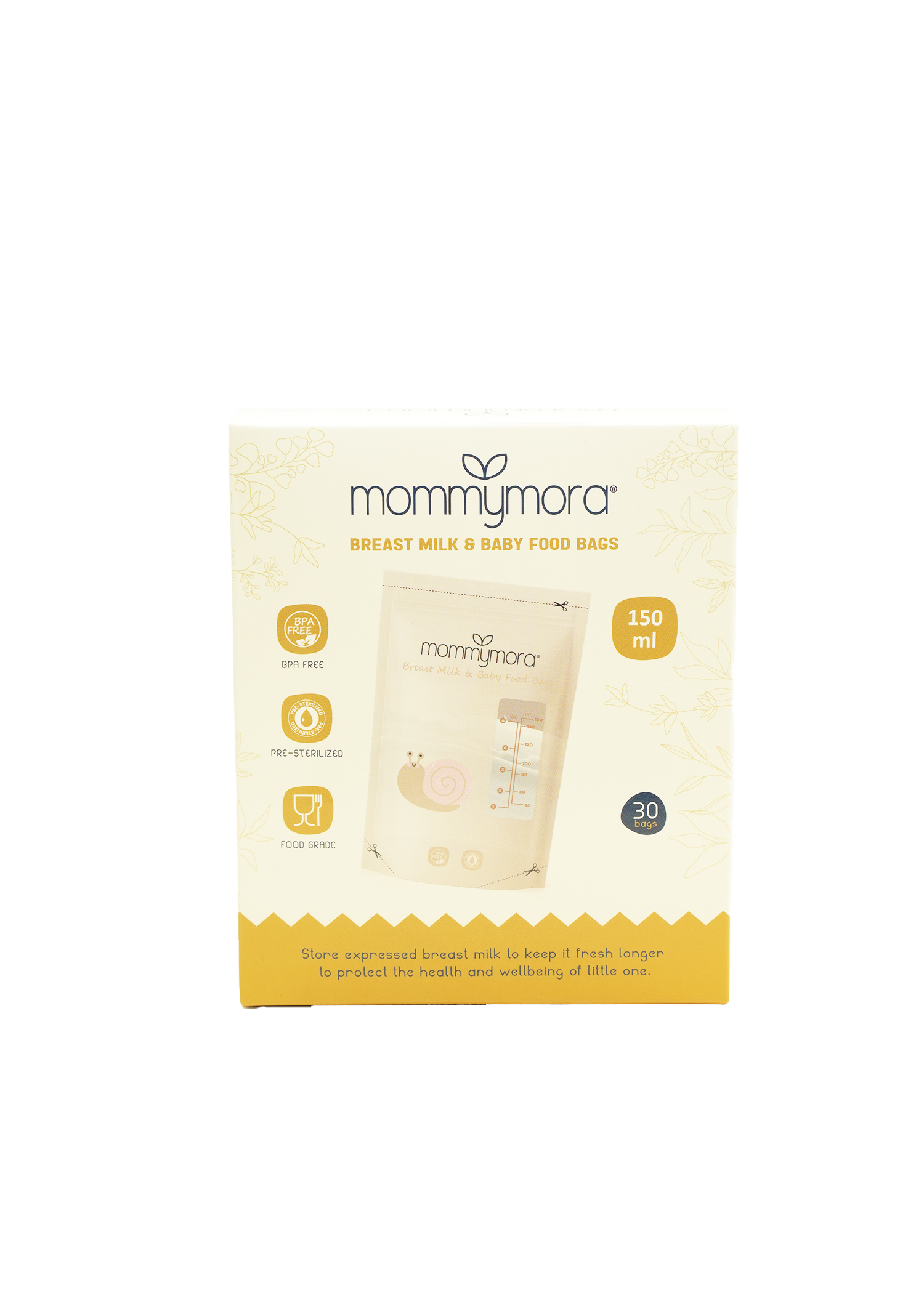 MOMMYMORA MILK STORAGE BAG 150ML 30P