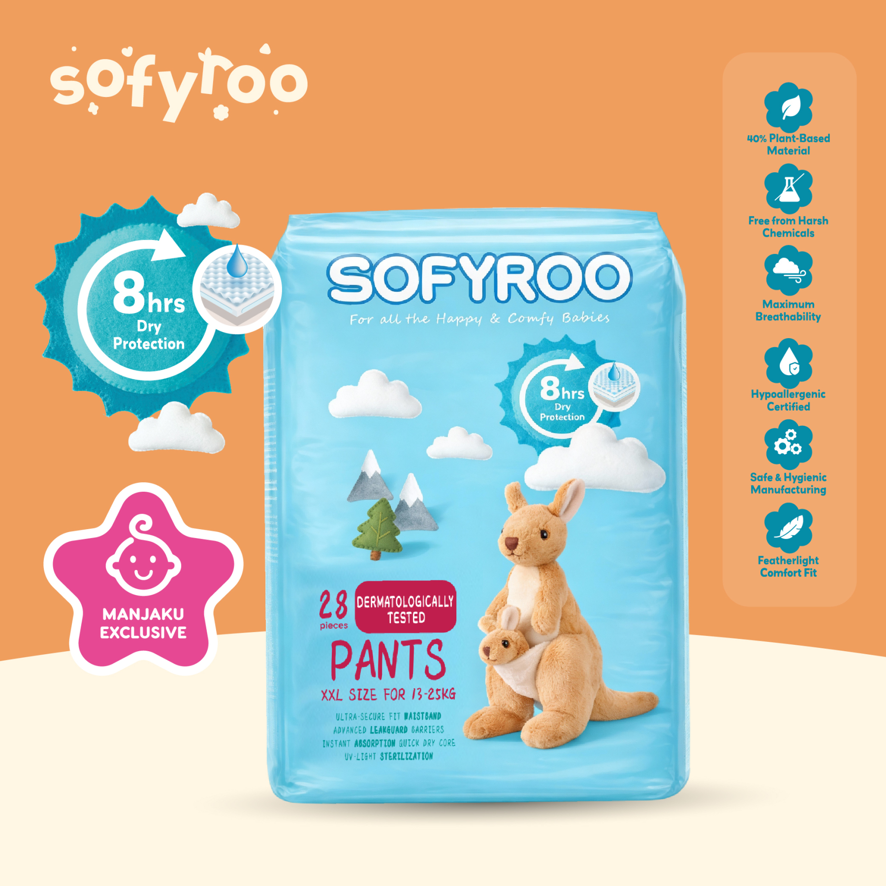 SOFYROO PANTS XXL28