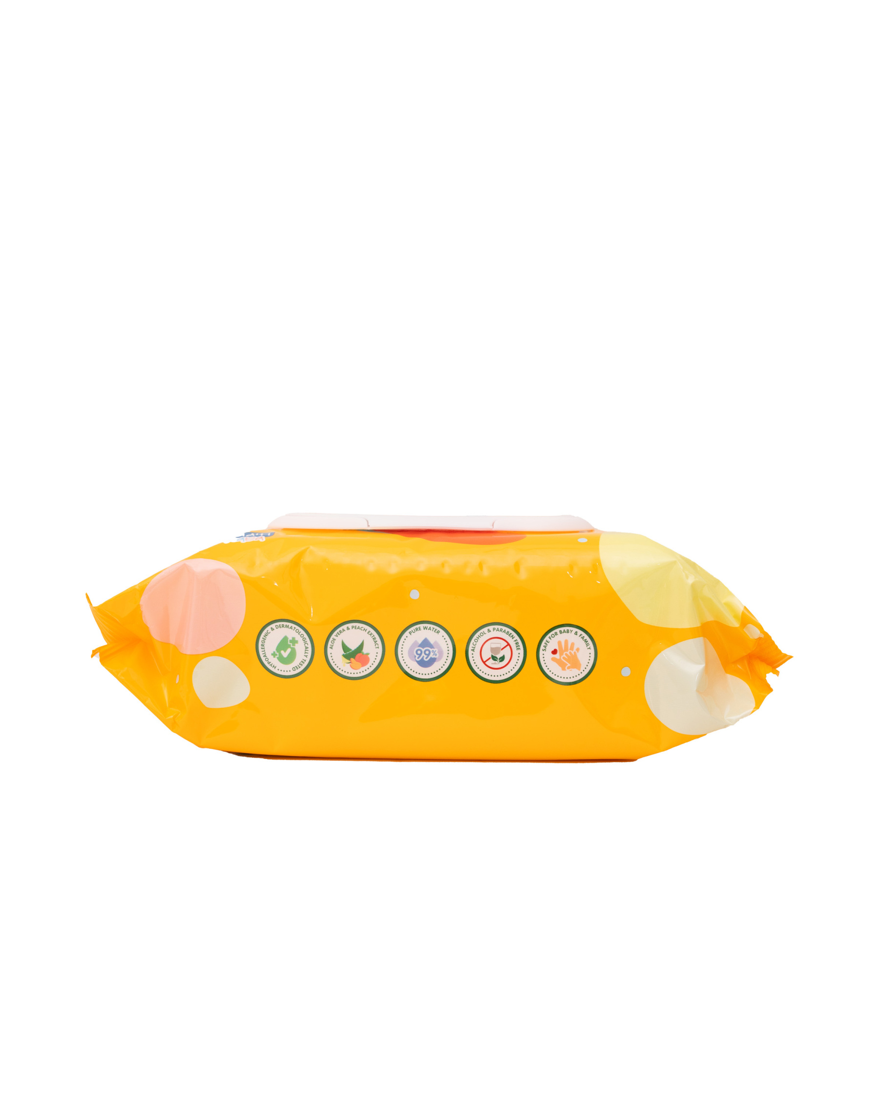 B.HIPPO WIPES 2X120S PARASAUROLOPHUS ( ORANGE )