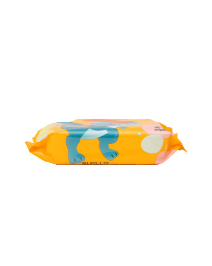 B.HIPPO WIPES 2X25S PARASAUROLOPHUS ( ORANGE )