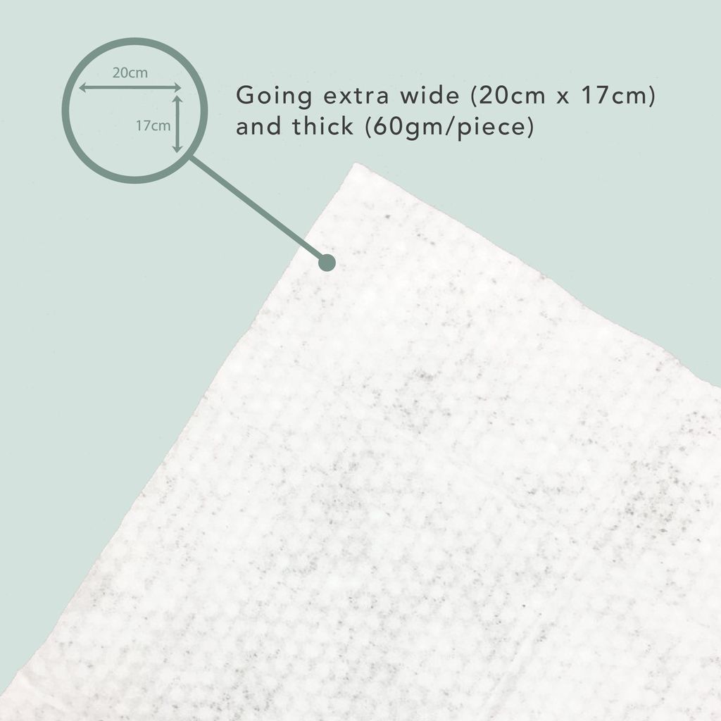 Applecrumby Fresh Hydrating Wipes 2x80s