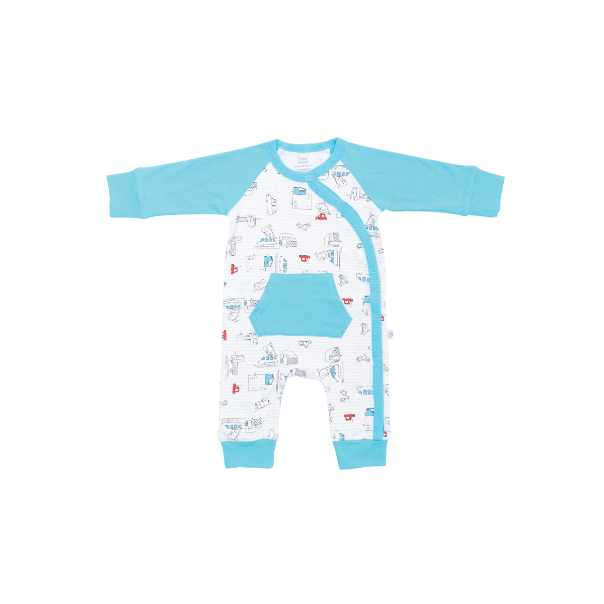 B.HIPPO ROMPER(HFR0122-29001-TUQ-12M)