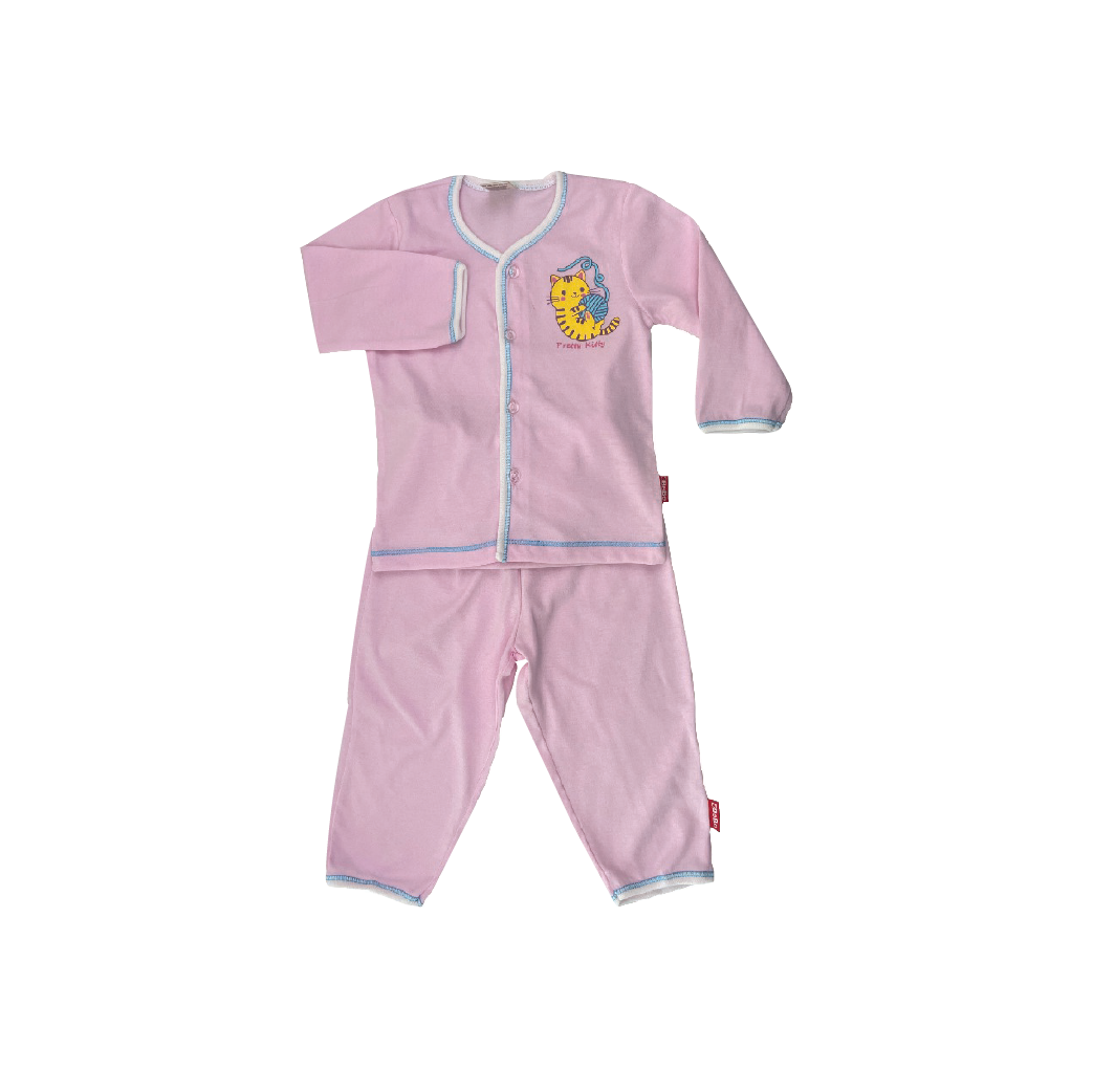 BEBE LS TEE W L/PANTS(CBN2130203-PNK-0M)