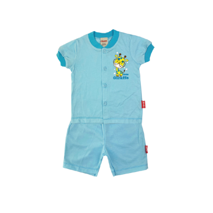 BEBE BABY SUITS(CBN2132401-BLU-3M)