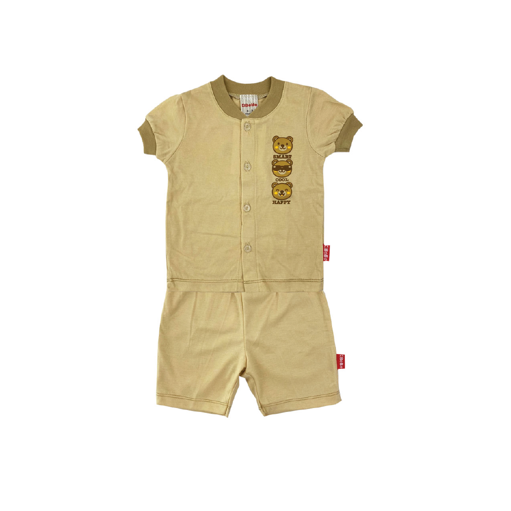 BEBE BABY SUITS(CBN2132401-BRN-3M)