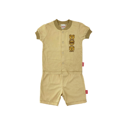 BEBE BABY SUITS(CBN2132401-BRN-3M)
