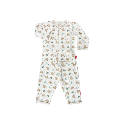 BEBE LS TEE W L/PANTS(CBN2233503-WHT-0M)