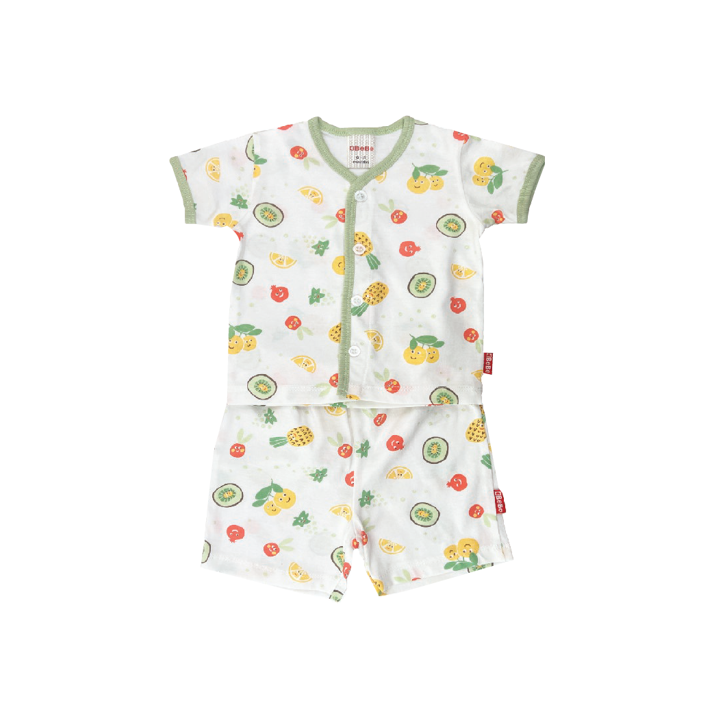 BEBE SS TEE W B/PANTS(CBN2234001-WHT-0M)