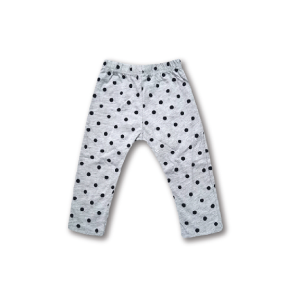 Cuddles Baby Legging With Print Dot (LGW003) - Grey
