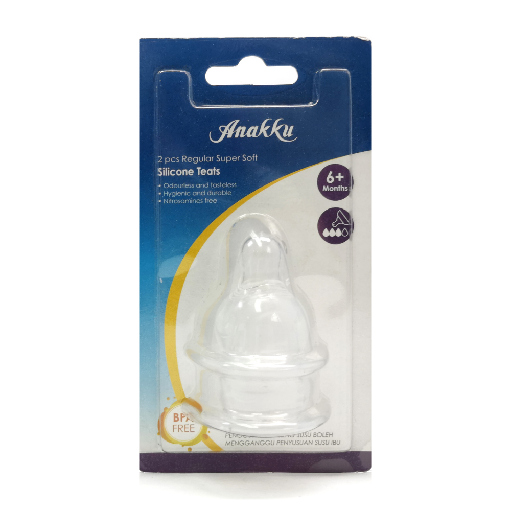 Anakku Supersoft Regular Teat - M/L/XL (Model: 163-151 to 153)