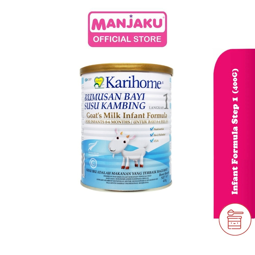Karihome Step 1 Goat Milk Infant Formula 0-6 months (400g) Milk Powder