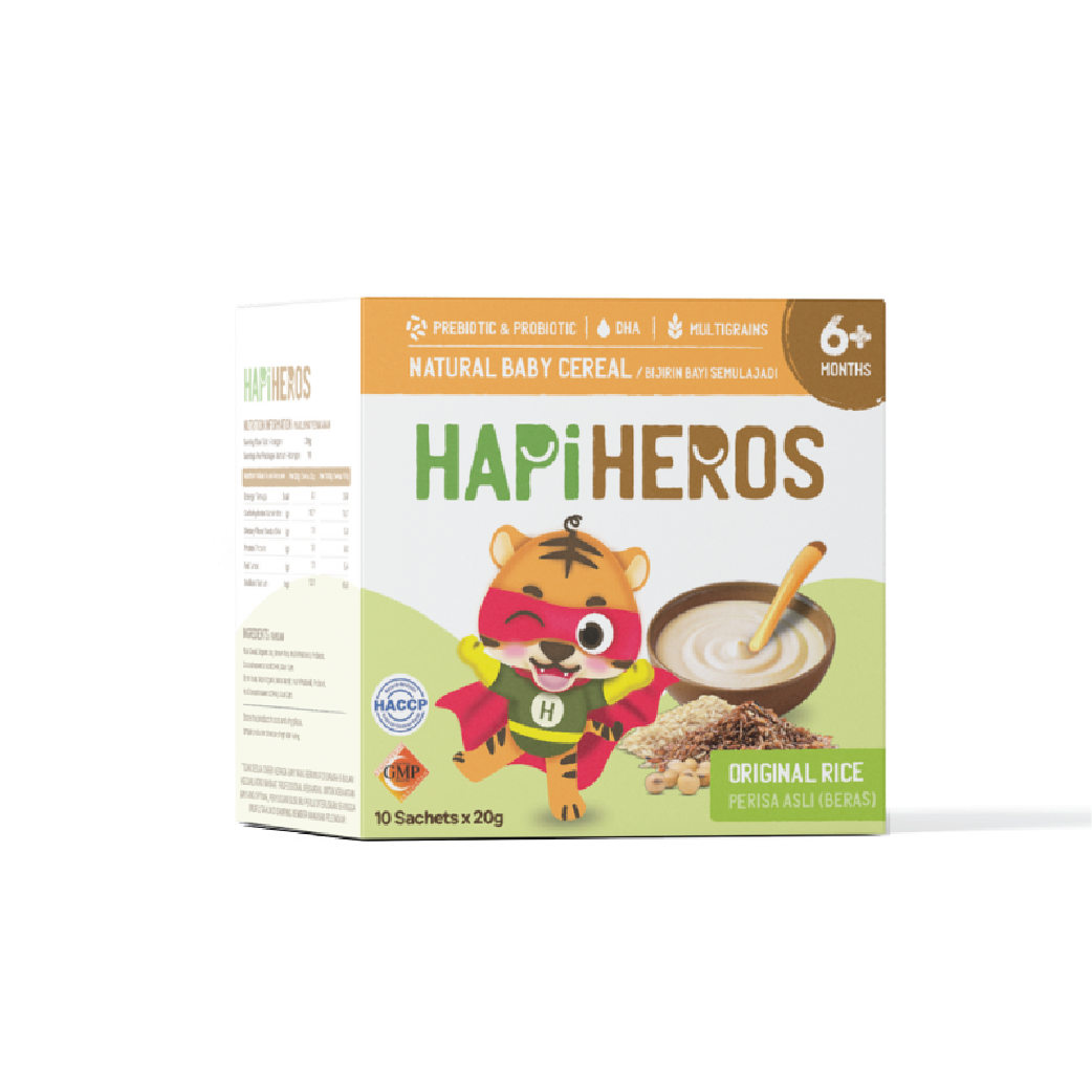 Hapifam Hapi Heros Nat BB Cereal Original 20g