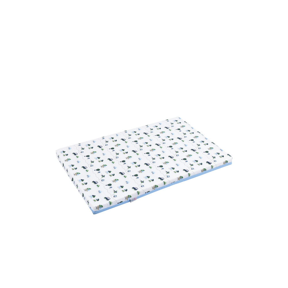 Baby Love Premium Playpen Foam Mattress - Captain Blue (Model: 2970)
