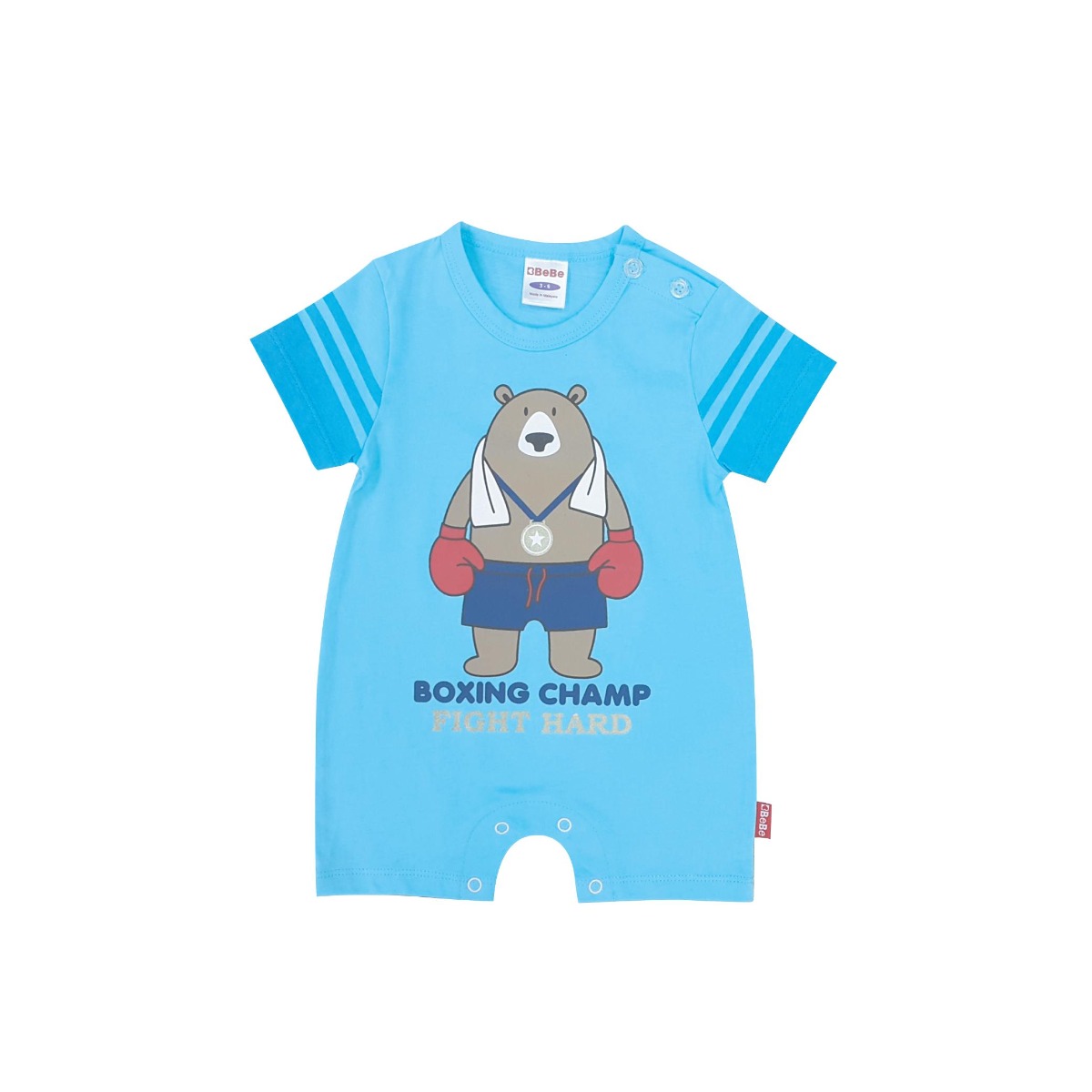 BEBE INFANT BOY ROMPER(CBN2035501-3M)