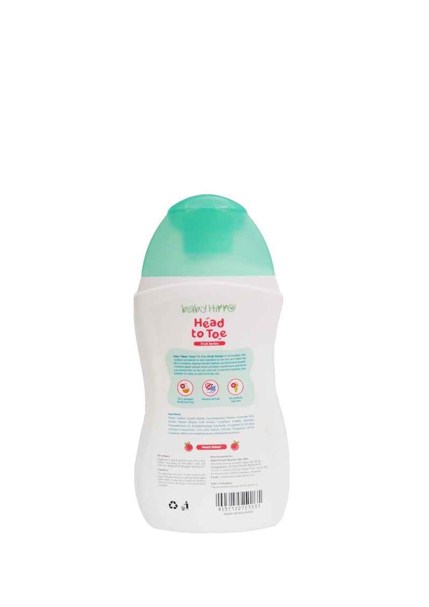 Baby Hippo Head To Toe - 250ml