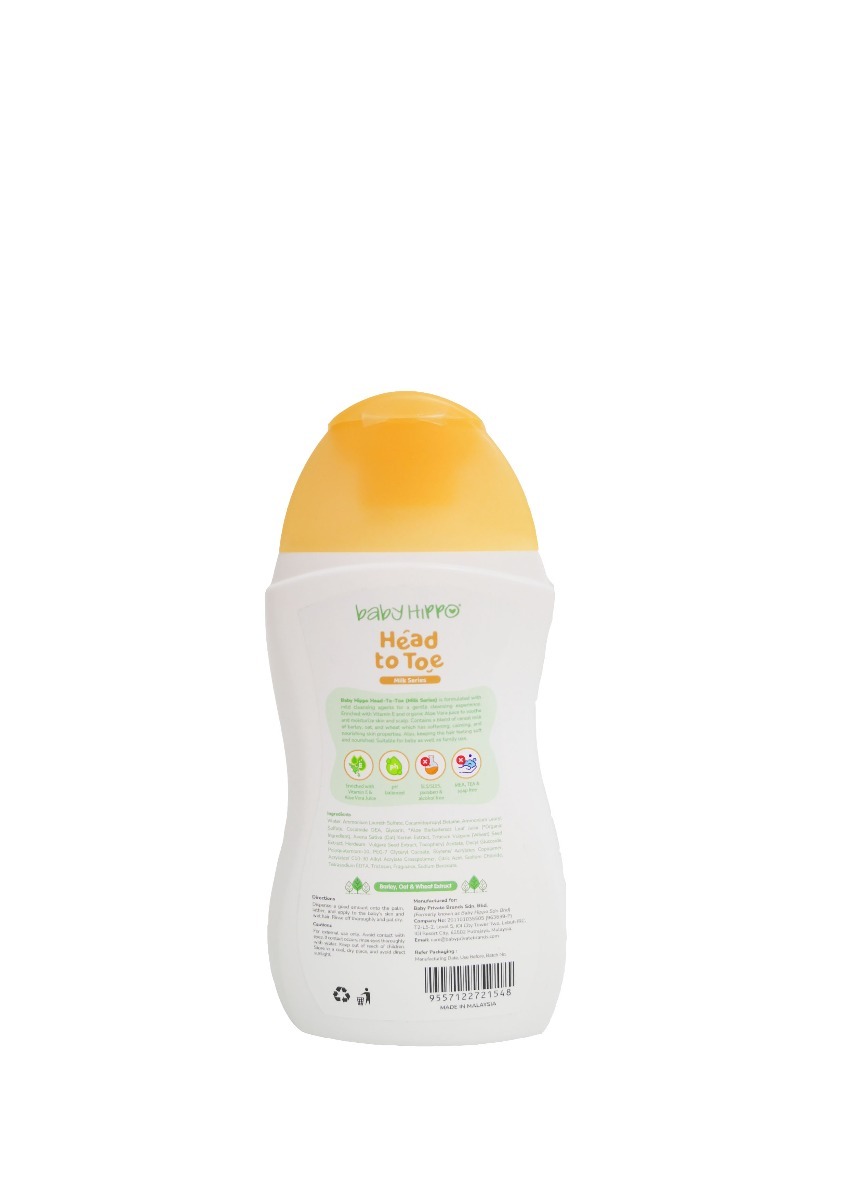 Baby Hippo Head To Toe - 250ml