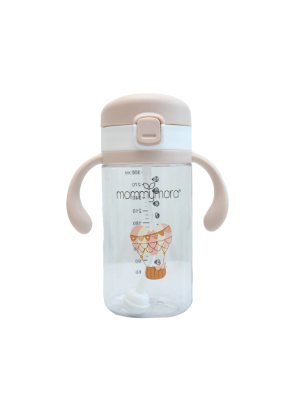 MOMMYMORA TRITAN TRAINING BTL 300ML GRY / BLUE