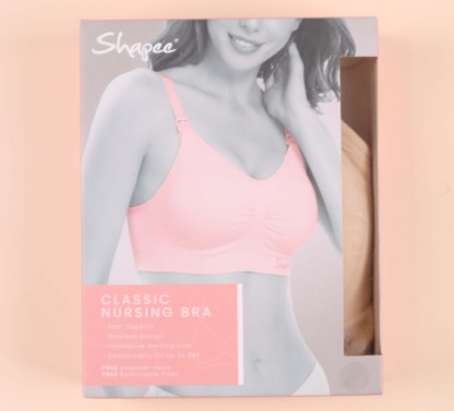 Shapee Classic Nursing Bra - Maroon (NB116)