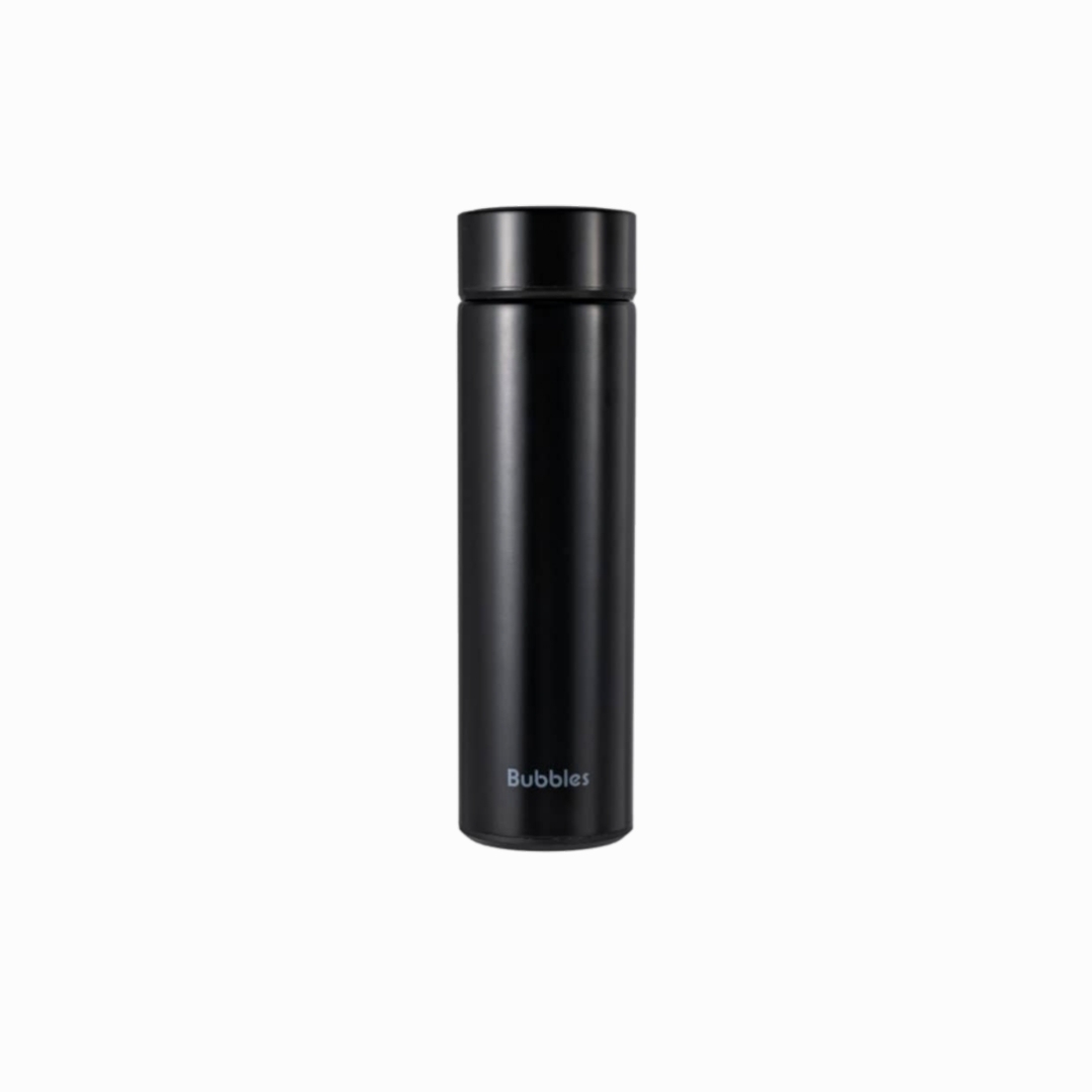 Bubbles Togo Temperature Sensor Executive Flask (Black) 450ml
