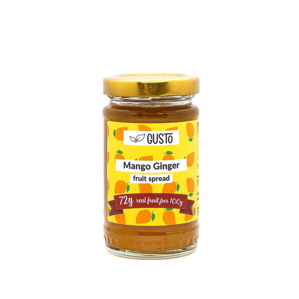 GUSTO Mango Ginger Spread Fruit Jem 120G