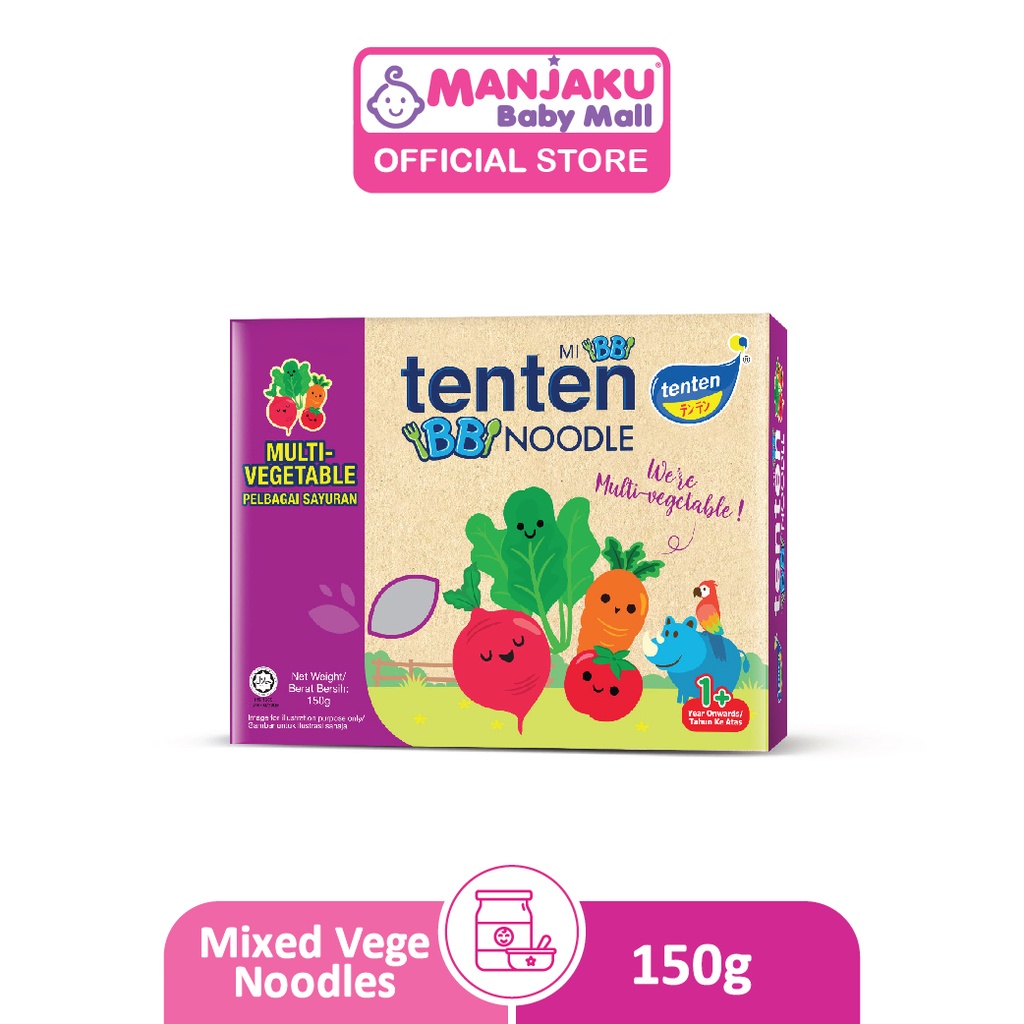 Tenten Baby Noodle - Mixed Vege (150g)