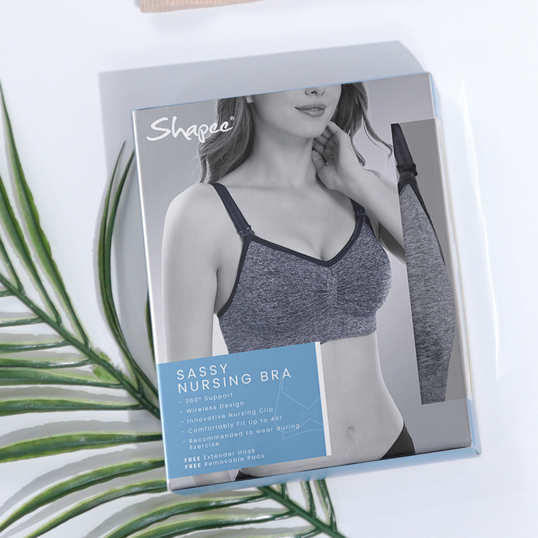 Shapee Sassy Nursing Bra - Beige (NB213)