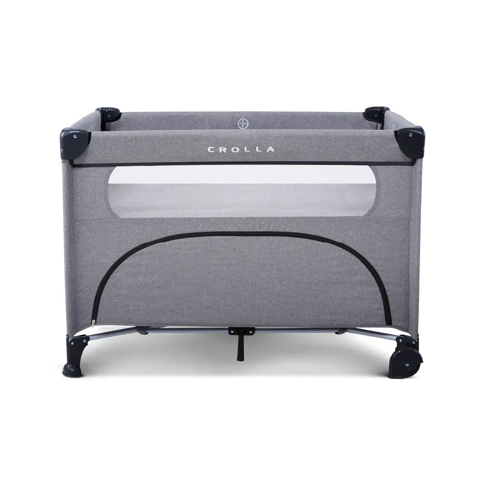 Crolla Ally Playpen Cloud Grey - (COT-01-G)