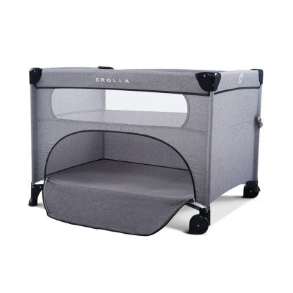 Crolla Ally Playpen Cloud Grey - (COT-01-G)