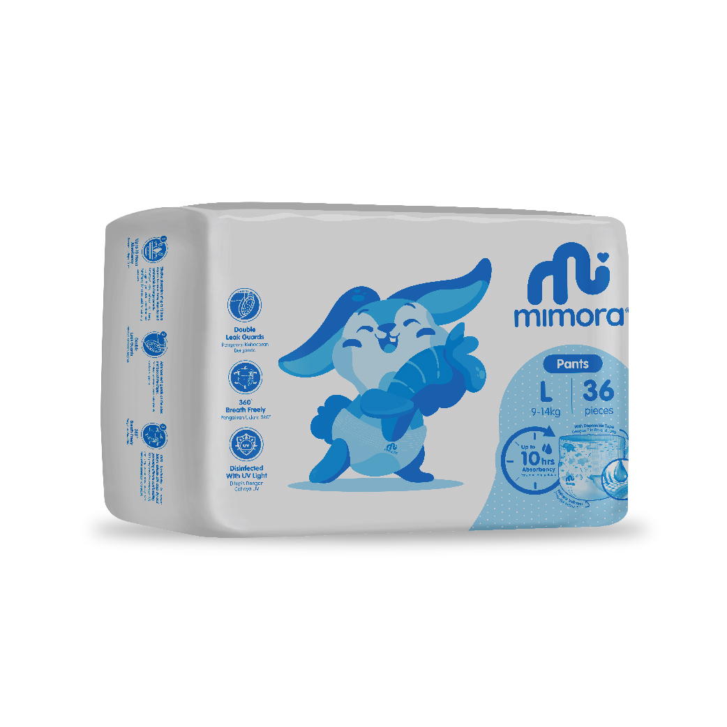 Mimora Chlorine Free Pants ECOM Pack - Size L36 (3+1 Pack)