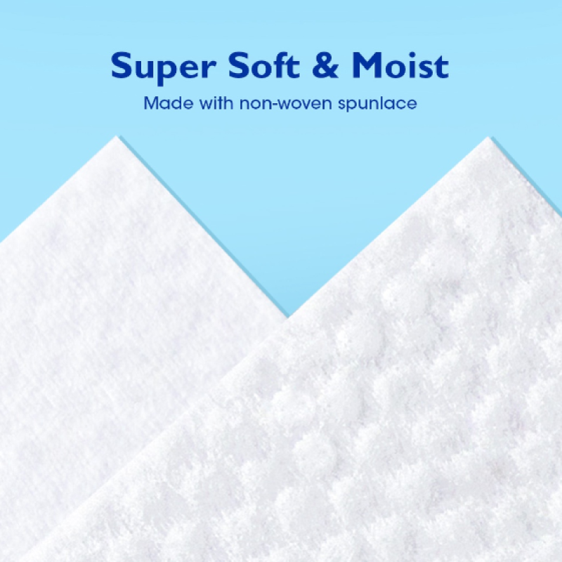 Hoppi Glacier Water Wipes 80's x 2packs