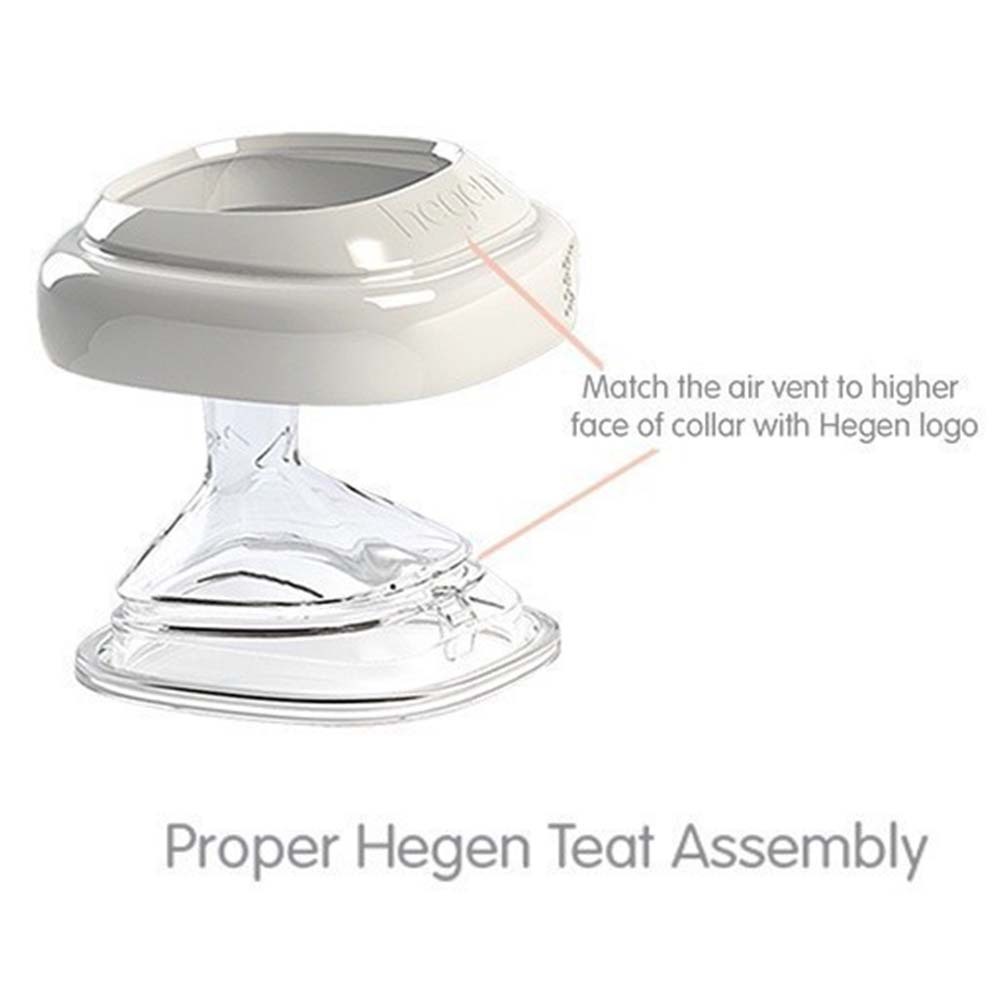Hegen Anti-Colic Teat - Fast Flow 2' (Model: 12203205)