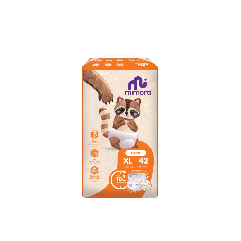 Mimora Chlorine Free Pants Diapers (M/L/XL/XXL)