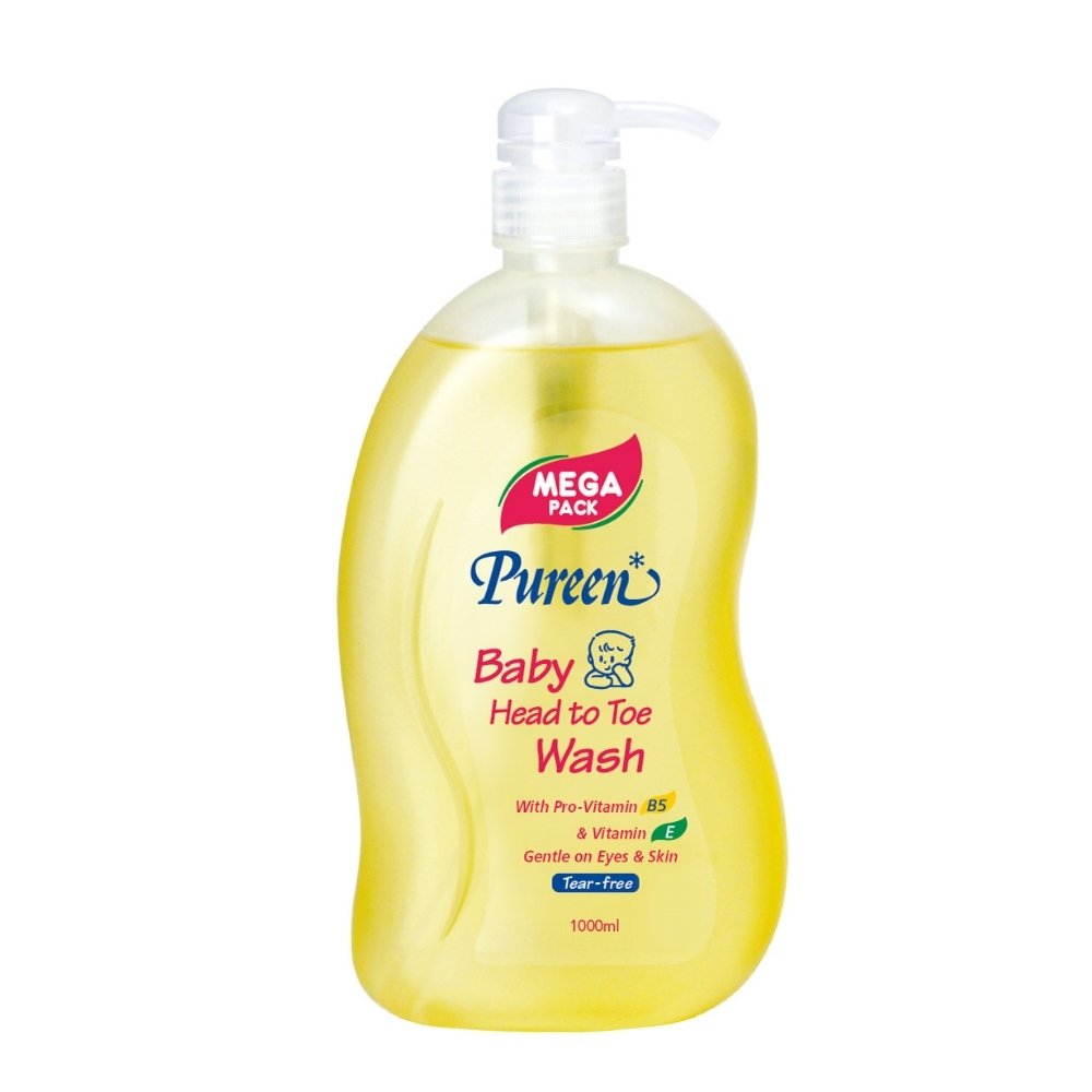 Pureen Head To Toe Wash - 1000ML