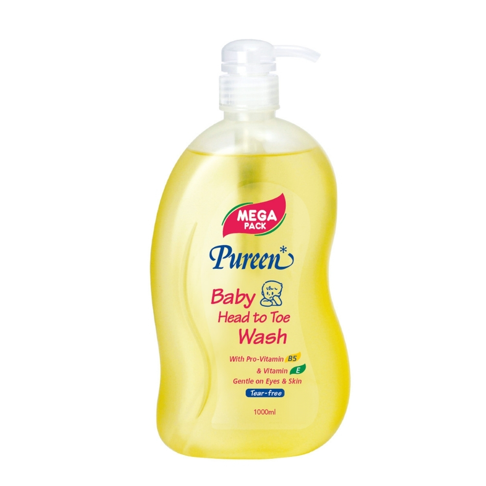 Pureen Head To Toe Wash - 1000ML