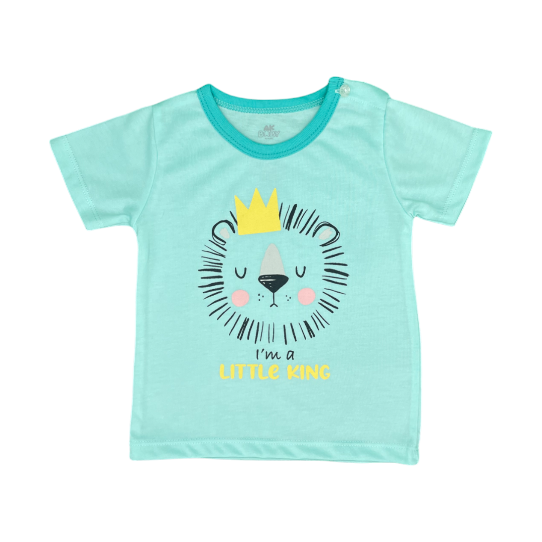 Anakku Little King Baby Suit Set (NBB-A19-002)-Green