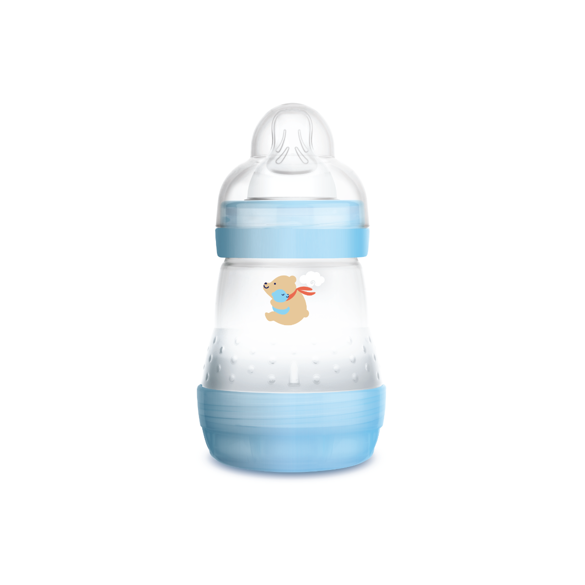 MAM Easy Start Anti Colic Colors of Nature Bottle (160ml) - Blue Bear/Pink Bird/Brown Sealion