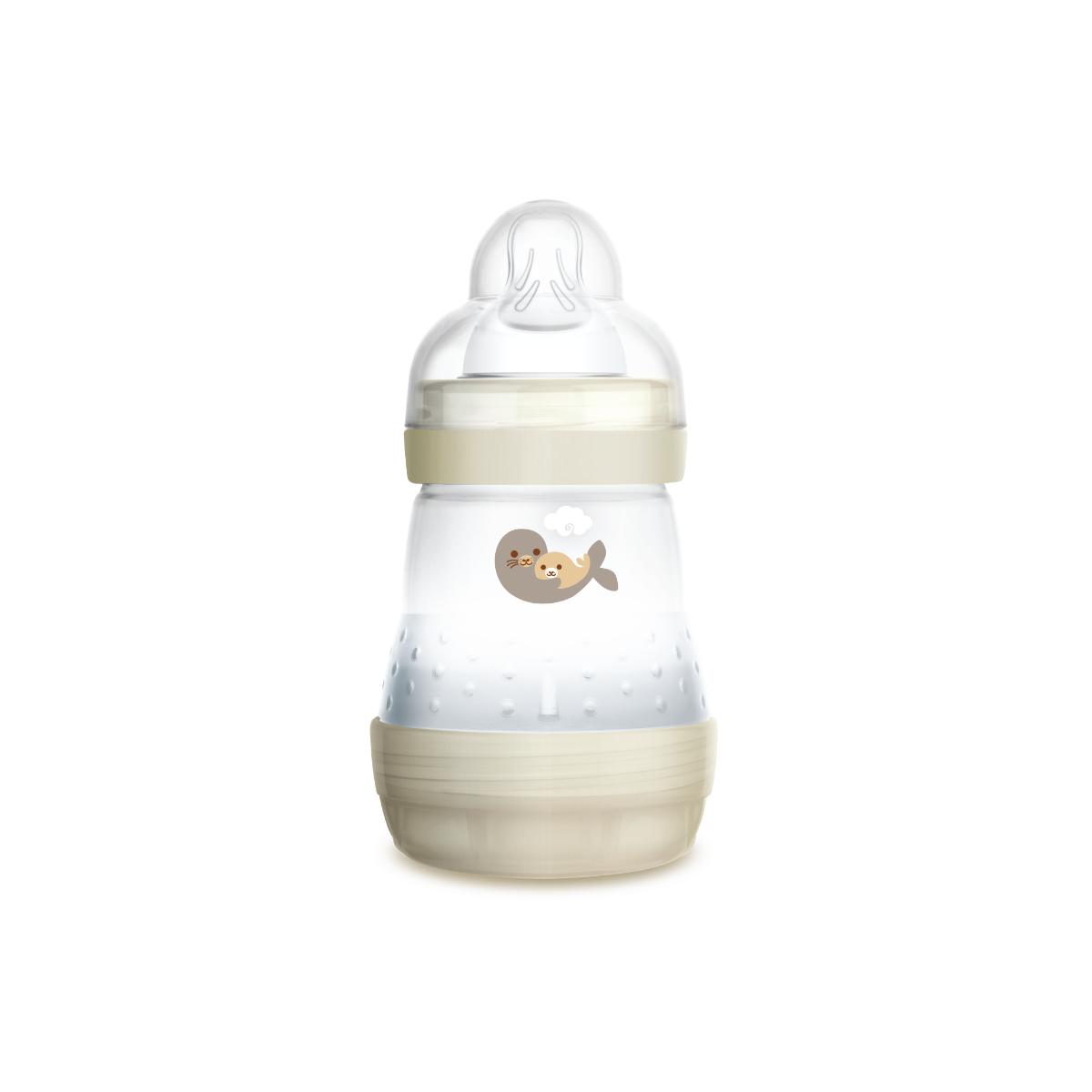 MAM Easy Start Anti Colic Colors of Nature Bottle (160ml) - Blue Bear/Pink Bird/Brown Sealion
