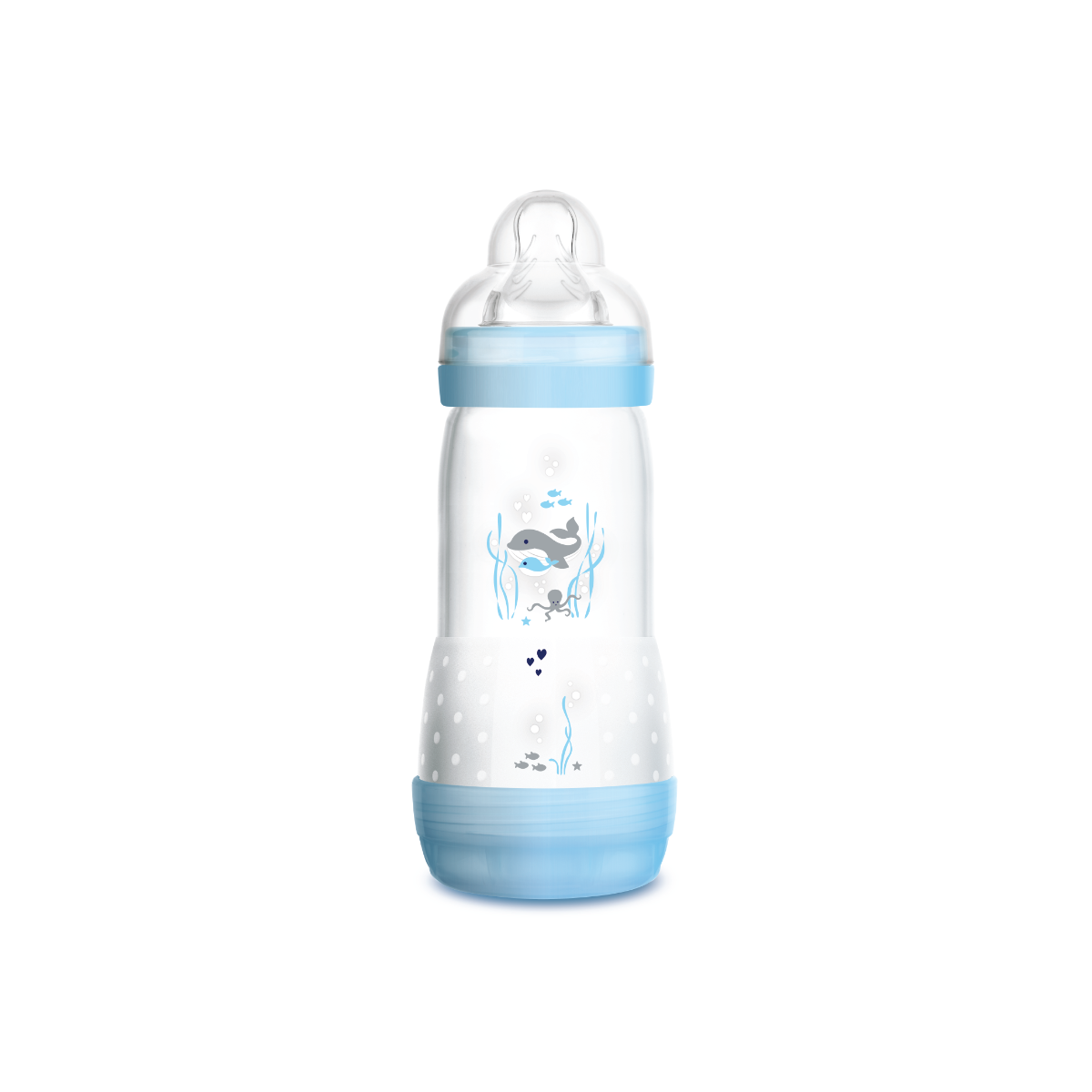 MAM Easy Start Anti-Colic Colors of Nature Bottle (320ml) - Blue/Pink/Brown