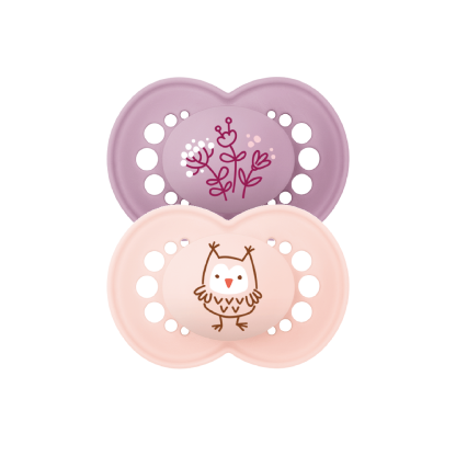MAM Original Colors Of Nature 16M+ Twin Boy - Raccoon&Fox/Owl&Flower/Rabbit&Squirrel