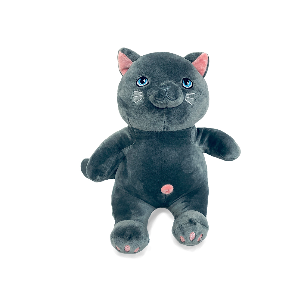 SN Toys Sitting Fat Soft Toys Doll - Grey (GS-3845/10Sitting Grey)