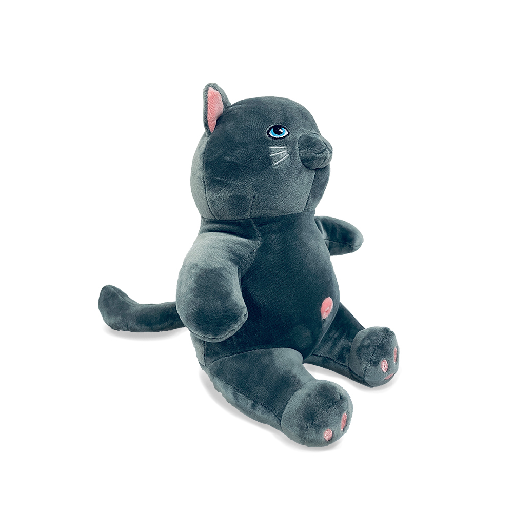 SN Toys Sitting Fat Soft Toys Doll - Grey (GS-3845/10Sitting Grey)