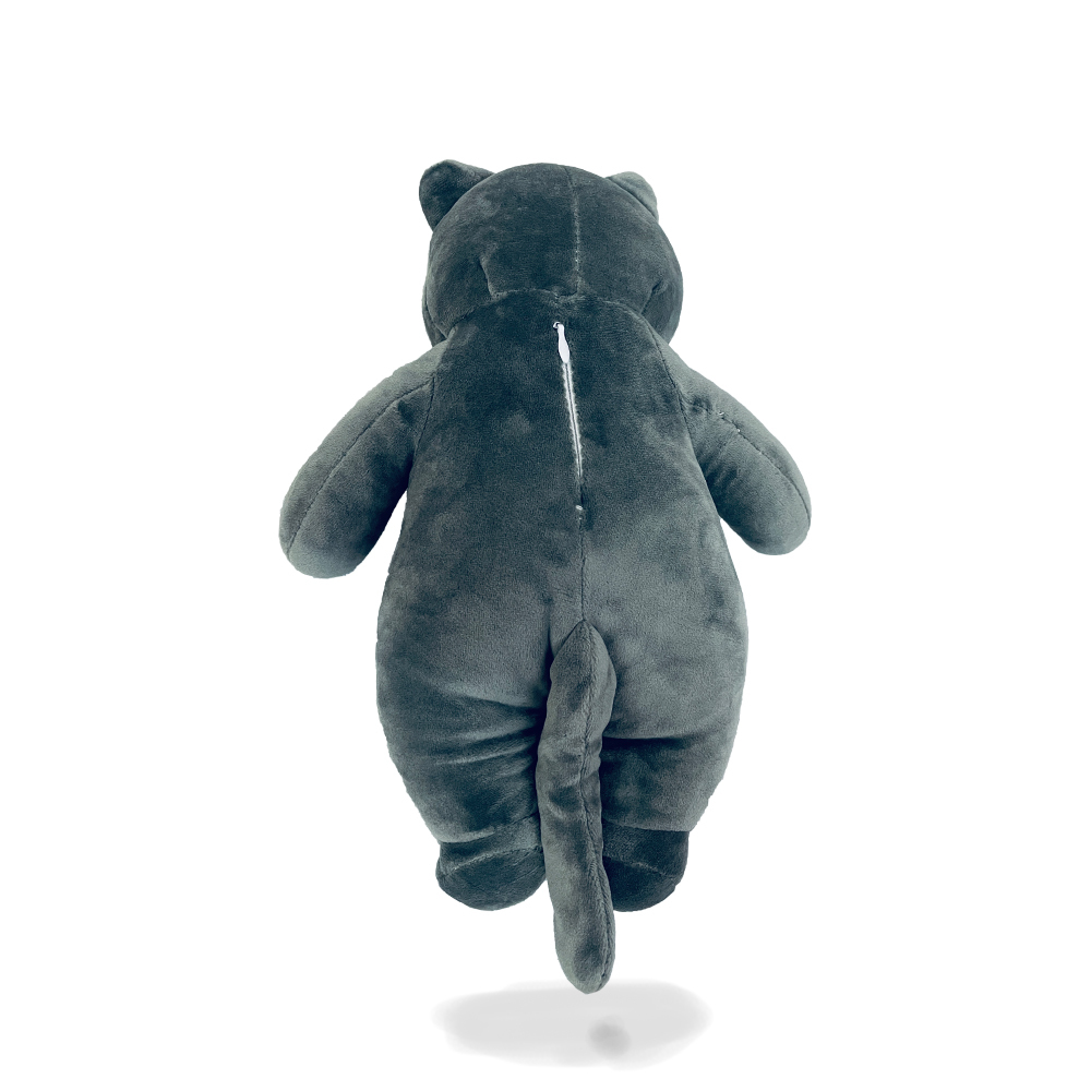 SN Toys Standing Fat Soft Toys Doll - Grey (GS-3845/10Standing Grey)