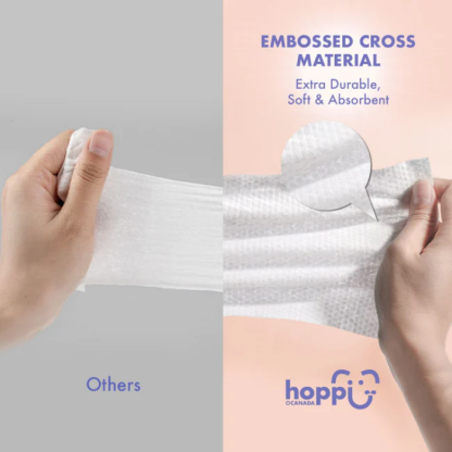 Hoppi 5-In-1 Bundle Pack Baby Wet Wipes (20 sheet x 5)