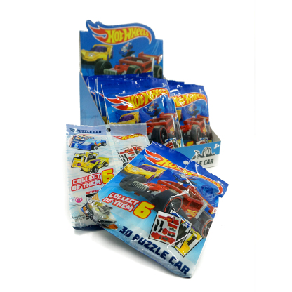 CK-Hot Wheels 3D Puzzle Car (1 pack) - Asstorted Color