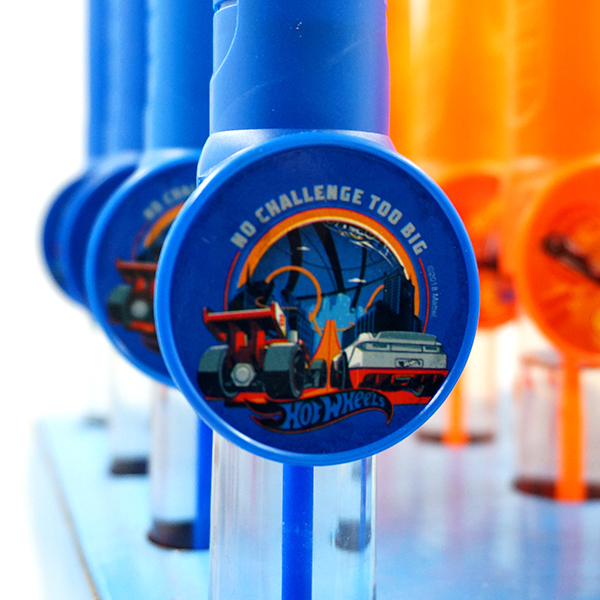CK-Hot Wheels Bubble Stick - Blue/Red
